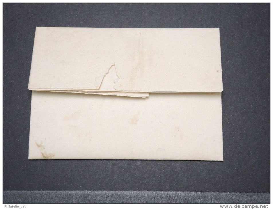 EGYPTE - Rare Lettre D´Alexandrie Pour Le Conseiller Du Consul Britannique Au Caire - Portage Privé - Janv 1846 - P16852 - Préphilatélie