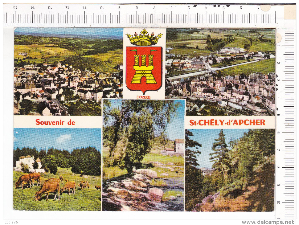 SAINT CHELY D APCHER    -    5  Vues - Saint Chely D'Apcher