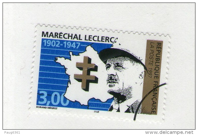 FRANCE 1997 LECLERC  YVERT N°3126  ANNULE - Variétés Et Curiosités