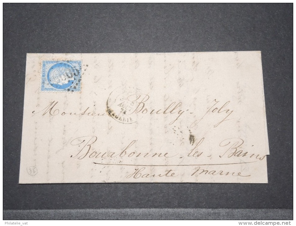 FRANCE - ALGERIE - Lettre De Philippeville Pour Marseille - Fev 1866 - A Voir - P16864 - Autres & Non Classés