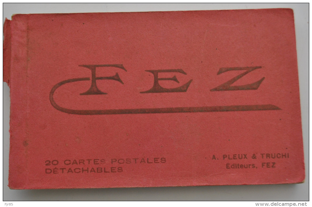 FEZ CARNET DE CARTES DETACHABLES  17 - Fez (Fès)