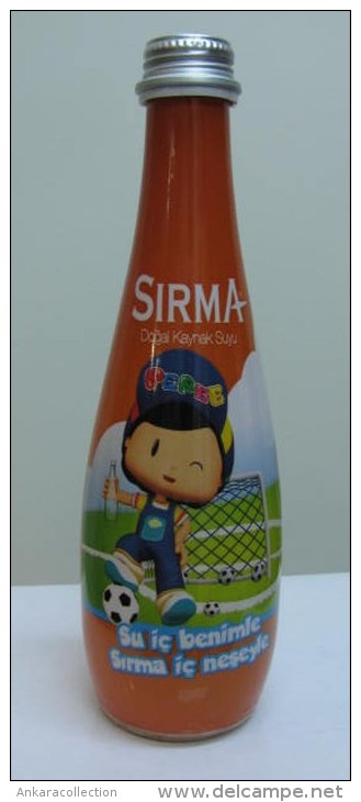 AC - SIRMA WATER - PEPEE # 4 2016 LIIMITED EDITION 330 Ml SHRINK WRAPPED GLASS WATER BOTTLE  NEW SEALED - Andere & Zonder Classificatie