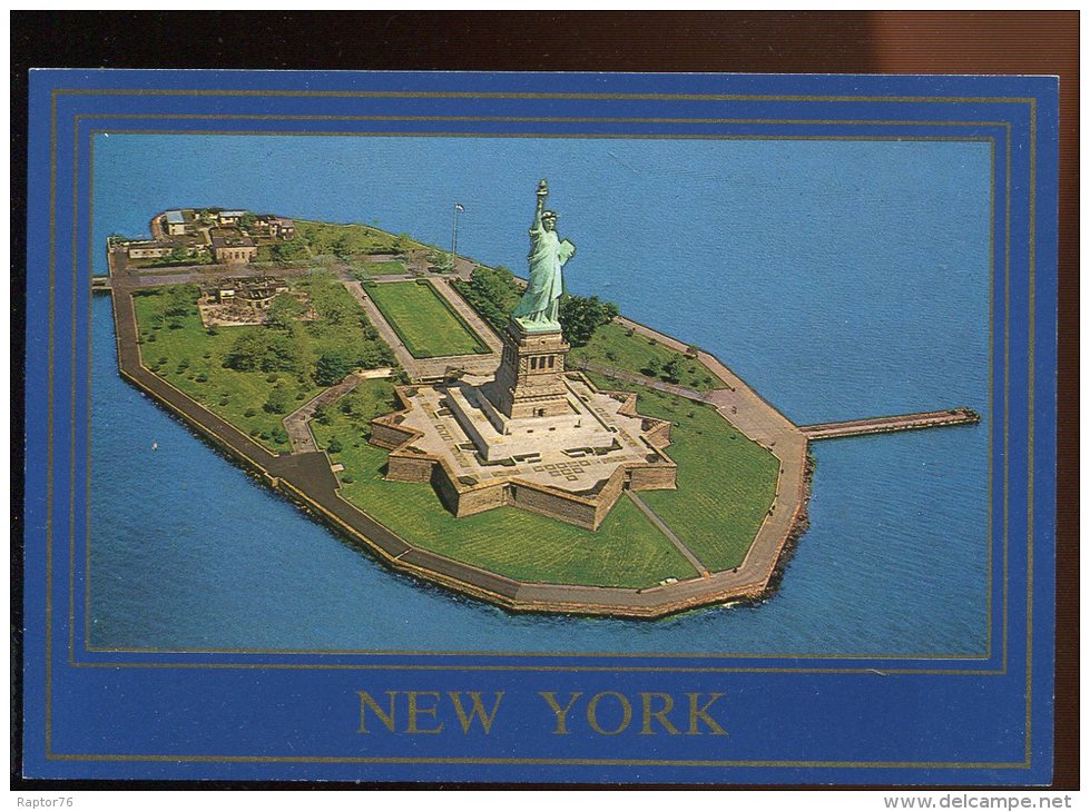 CPM Neuve Etats-Unis NEW YORK La Statue De La Liberté La Nuit - Ellis Island