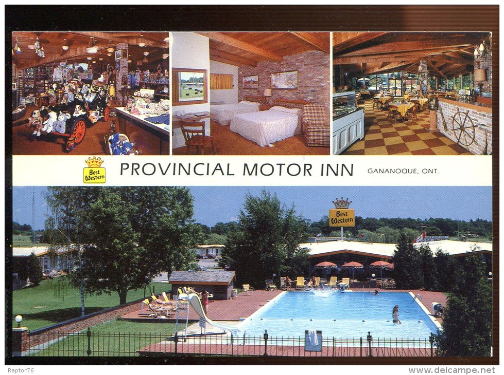 CPM Neuve Canada GANANOQUE Provincial Motor Inn Multi Vues - Gananoque