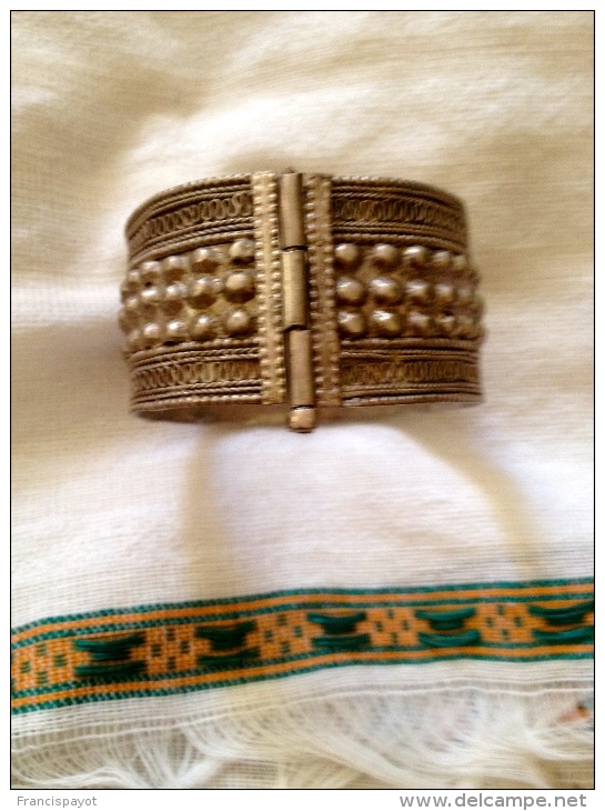 Ethiopia Bracelet Harari (argent/silver 46.6 G.) - Armbänder