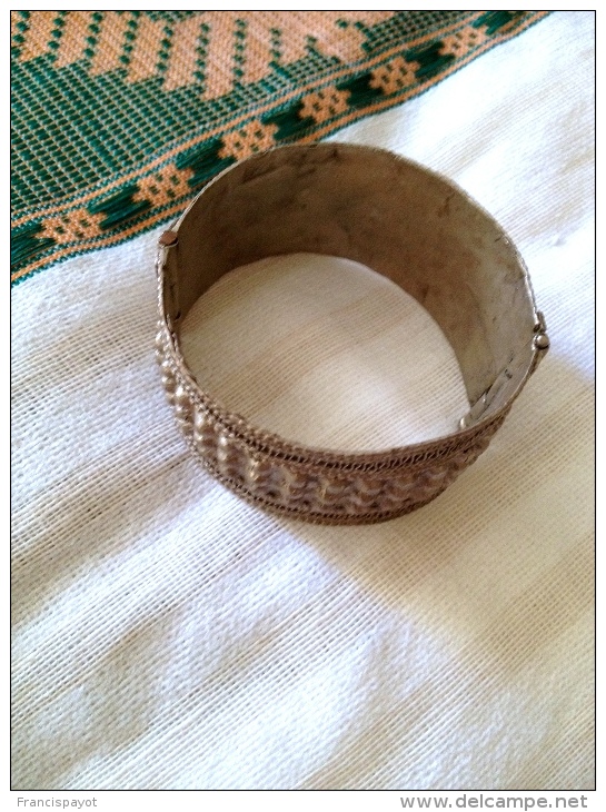Ethiopia Bracelet Harari (argent/silver 46.6 G.) - Armbanden