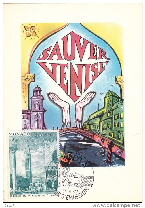 MONACO 1972 SAUVER VENISE - - Covers & Documents