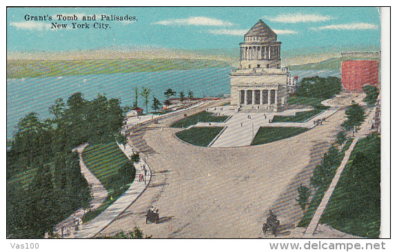 CPA NEW YORK CITY- GRANT'S TOMB, THE PALISADES - Other Monuments & Buildings