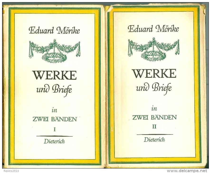 Buch: Eduard Mörike: Werke Und Briefe In Zwei Bänden Dieterich - Verlag 1957 - German Authors