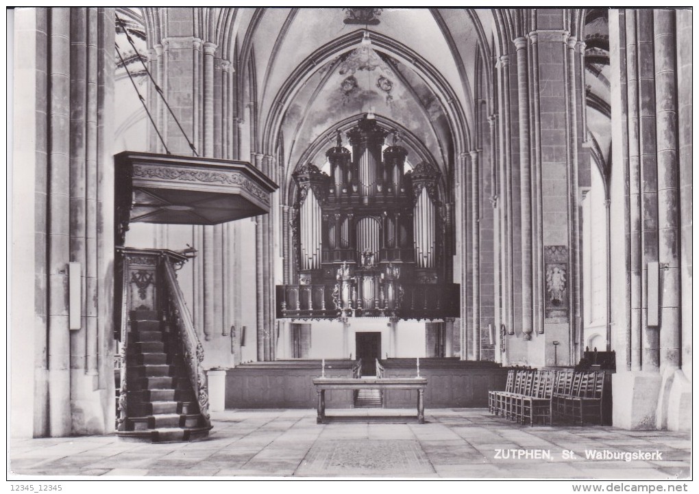 Zutphen, St. Walburgskerk, Orgel, Organ - Zutphen