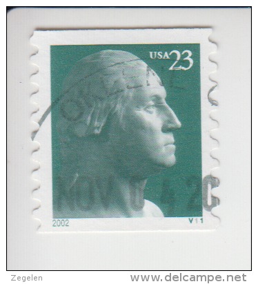Verenigde Staten(United States) Rolzegel Met Plaatnummer Michel-nr 3490 II BC Plaatnummer V11 - Rollenmarken (Plattennummern)