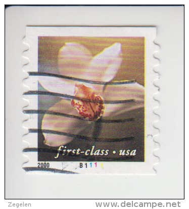 Verenigde Staten(United States) Rolzegel Met Plaatnummer Michel-nr 3398 BC Plaatnummer B1111 - Ruedecillas (Números De Placas)
