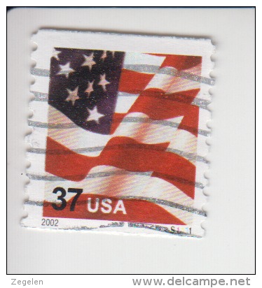 Verenigde Staten(United States) Rolzegel Met Plaatnummer Michel-nr 3593 Plaatnummer S1111 - Ruedecillas (Números De Placas)