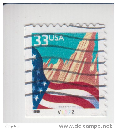 Verenigde Staten(United States) Rolzegel Met Plaatnummer Michel-nr 3091 BEul Plaatnummer V1122 - Coils (Plate Numbers)