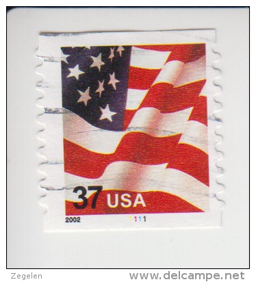 Verenigde Staten(United States) Rolzegel Met Plaatnummer Michel-nr 3595 I BC Plaatnummer 1111 - Coils (Plate Numbers)