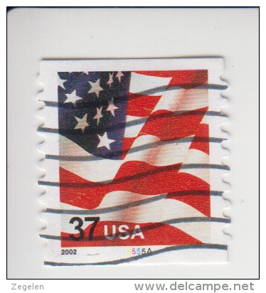 Verenigde Staten(United States) Rolzegel Met Plaatnummer Michel-nr 3595 I BC Plaatnummer 5555A - Rollenmarken (Plattennummern)