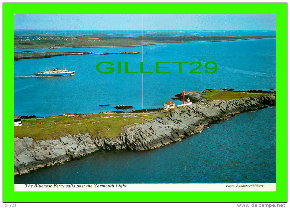 PHARES - LIGHTHOUSES - THE YARMOUTH LIGHT, NOVA SCOTIA - SHIP, THE BLUENOSE FERRY - - Lighthouses