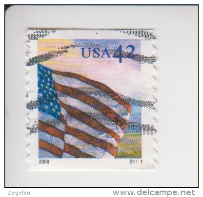 Verenigde Staten(United States) Rolzegel Met Plaatnummer Michel-nr  4348 BC Plaatnummer S1111 - Ruedecillas (Números De Placas)