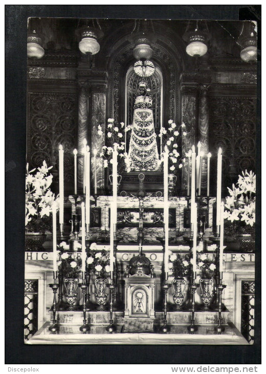 N2087 LORETO ( Prov. Di ANCONA ) ALTARE E STATUA DELLA SACRA VERGINE - CHIESA, MADONNA - VIAGGIATA 195 ? - Altri & Non Classificati