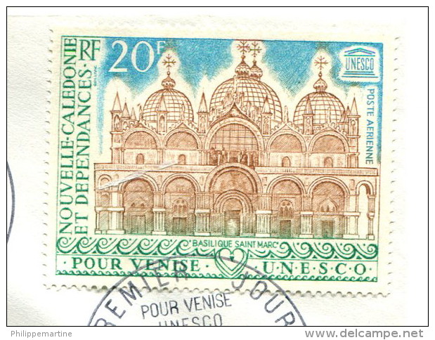 Nouvelle Calédonie 1972 - Poste Aérienne YT 127 (o) Sur Fragment - Used Stamps