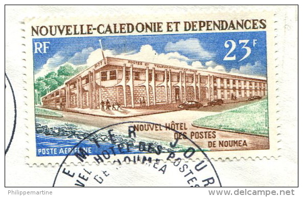 Nouvelle Calédonie 1972 - Poste Aérienne YT 134 (o) Sur Fragment - Used Stamps