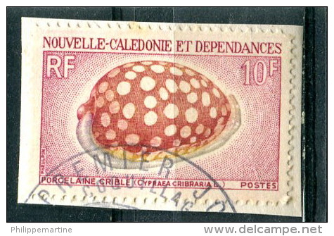 Nouvelle Calédonie 1970-71 - YT 370 (o) Sur Fragment - Used Stamps