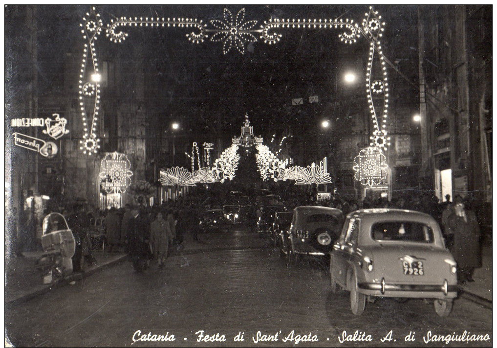 Ctania : Festa Di S. Agata - Salita A. Di Sangiuliano - Catania