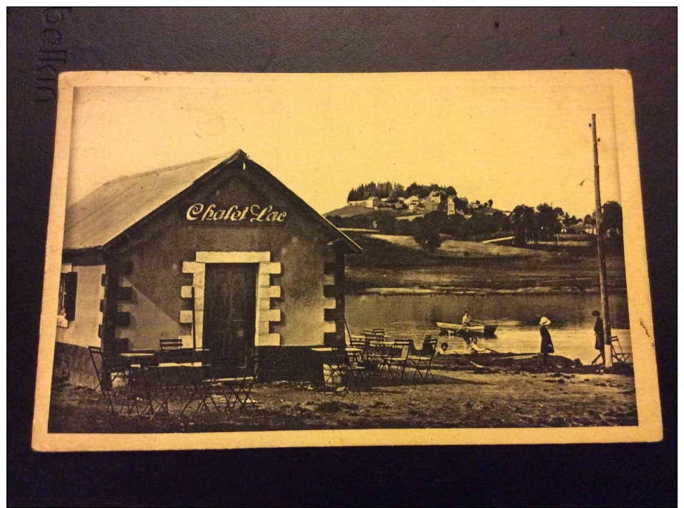 Saint Agreve Le Lac Et Son Chalet - Saint Agrève