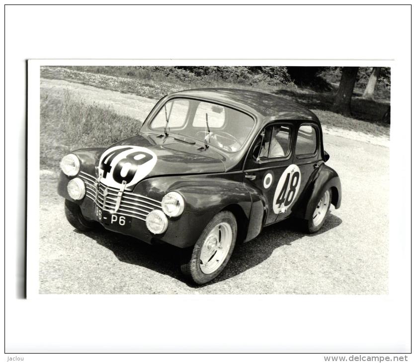 4CV RENAULT  ,24 HEURES DU MANS JUIN 1951 REF  46033 - Le Mans