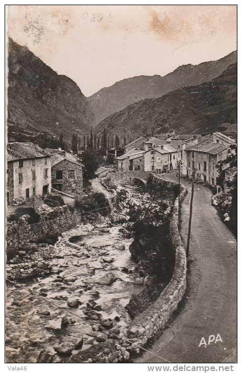 MERENS LES VALS (Ariège) - L'Ariège Et Le Moulin - Autres & Non Classés