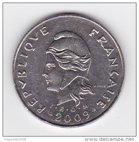 Nouvelle Calédonie - 50 FCFP - 2009 - Papoea-Nieuw-Guinea