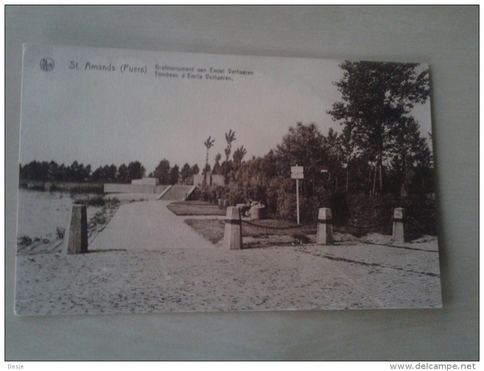 Sint Amands Grafmonument Van Emile Verhaeren - Sint-Amands