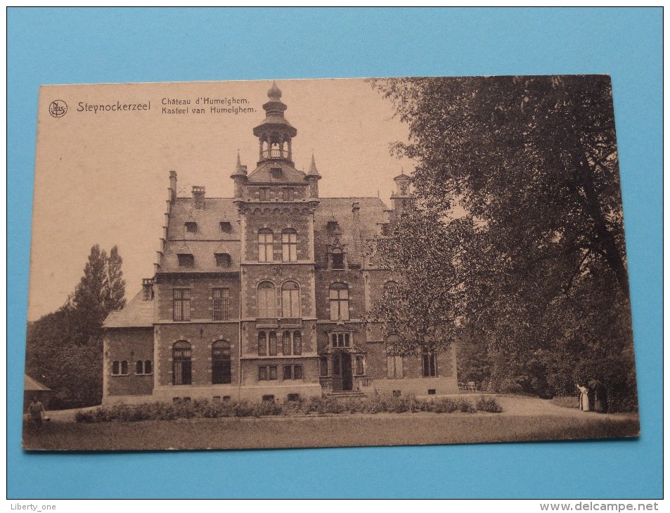 Kasteel Van HUMELGHEM Château STEYNOCKERZEEL ( Dewal ) Anno 19?? ( Zie/voir Foto Voor Details ) !! - Steenokkerzeel