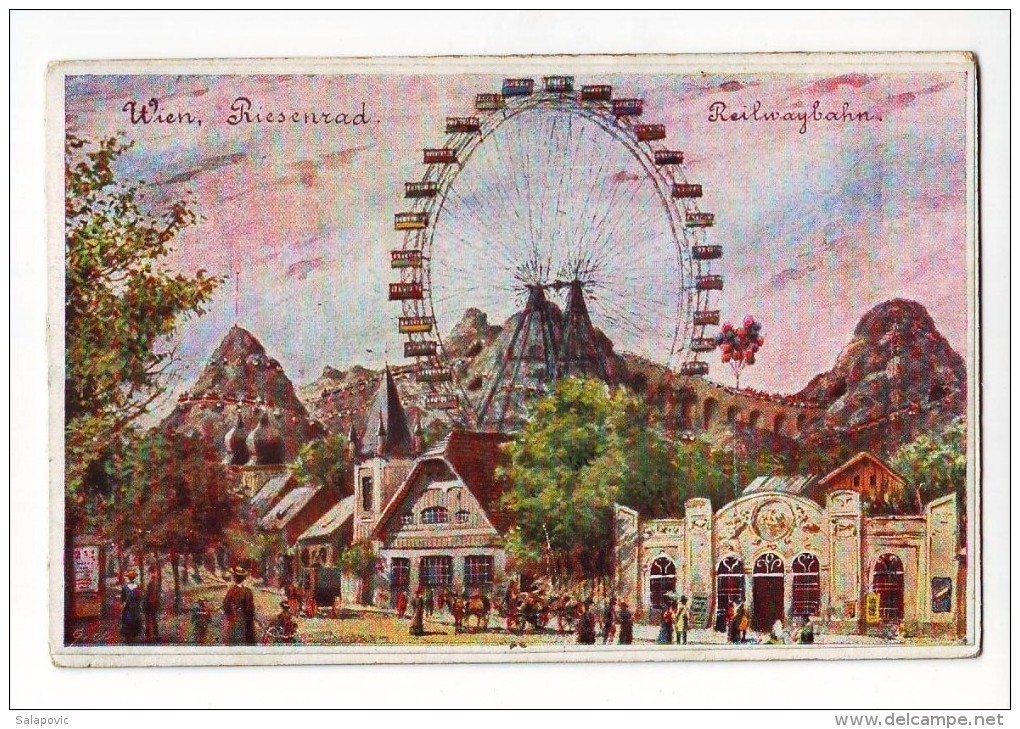 Wien, Riesenrad  1921   STR1/361 - Prater