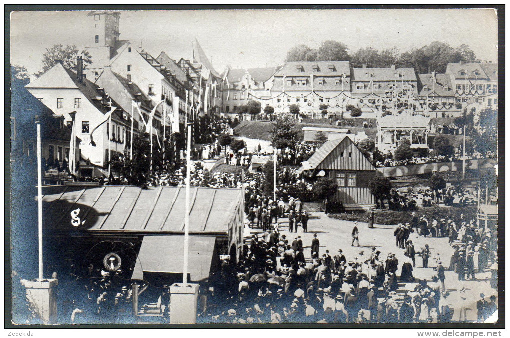 1487 - Ohne Porto - Alte Foto Ansichtskarte - Hohenstein Ernstthal - 400 Jahrfeier 1910 Altmarkt N. Gel. Landgraf - Hohenstein-Ernstthal