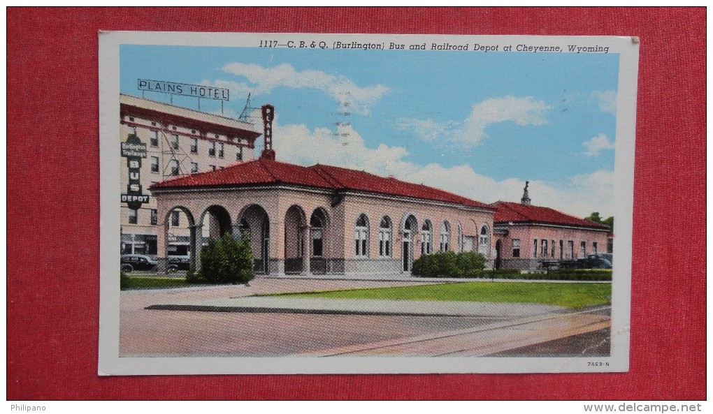 - Bus & Railroad Depot Wyoming> Cheyenne  ====    =====ref 61 - Cheyenne