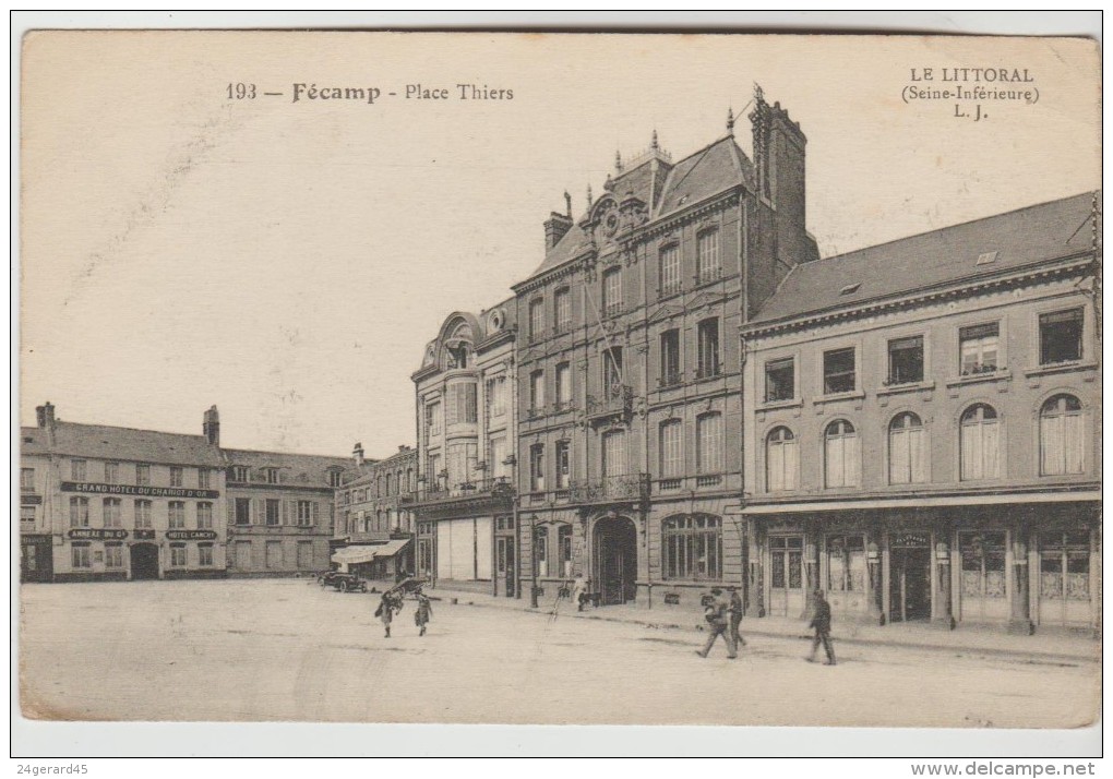 CPA FECAMP (Seine Maritime) - Place Thiers - Fécamp