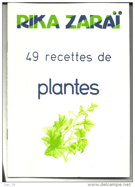 Rika ZARAI 49 Recettes De Plantes - Santé