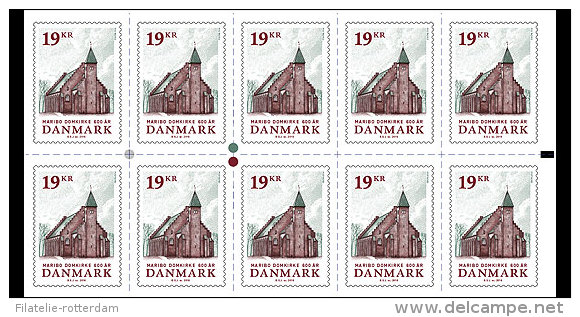 Denemarken / Denmark - Postfris / MNH - Sheet Maribo Kathedraal 2016 NEW! - Nuovi