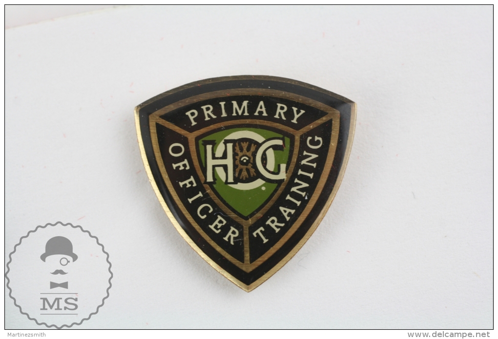 Motor Harley Davidson HOG Primary Officer Training - Motorcycle Pin Badges - Transportation