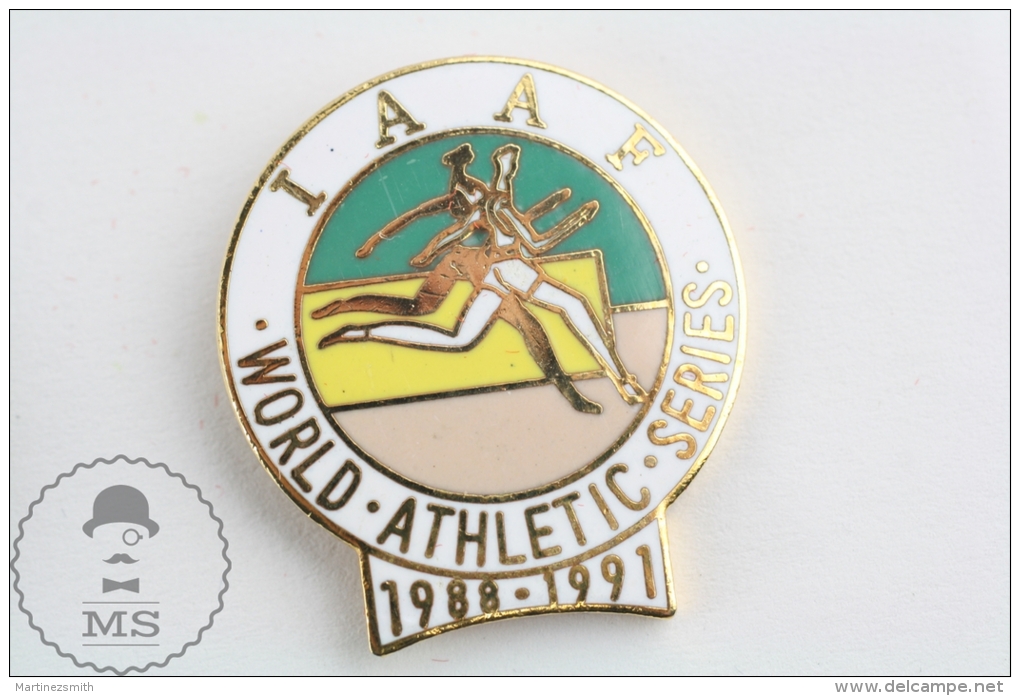 IAAF - World Athletic Series 1988 - 1991 - Pin Badges - Atletismo