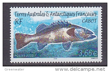 TAAF 2003 Fish / Cabot 1v ** Mnh (27321) - Unused Stamps