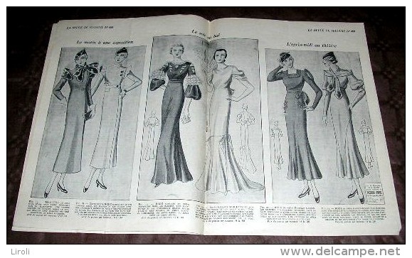 LA REVUE MADAME. 1933. 409. UN ENSEMBLE EN MEME TISSU. POUPEES - Fashion