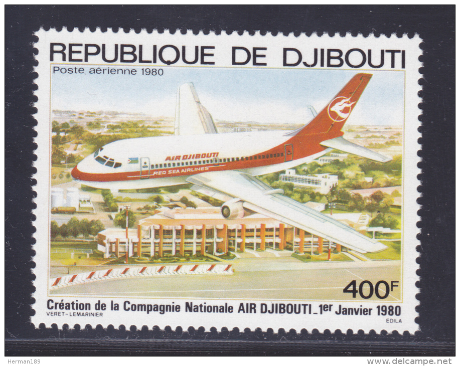 DJIBOUTI AERIENS N°   140 ** MNH Neuf Sans Charnière, TB - Djibouti (1977-...)