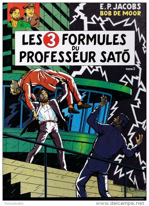 E.P. Jacob - BOB DE MOOR - Les 3 Formules Du Professeur Sato - Tome 2 - Jacobs E.P.