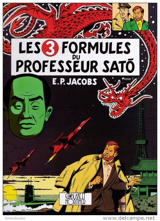 E.P. Jacob - Les 3 Formules Du Professeur Sato - Tome  1 - Jacobs E.P.