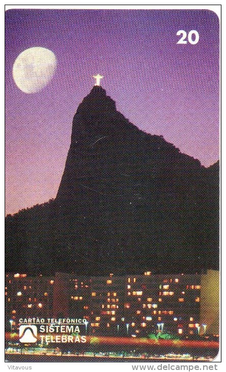 Brésil  Lune Télécarte Tefonkarten Phonecard B 459 - Paesaggi