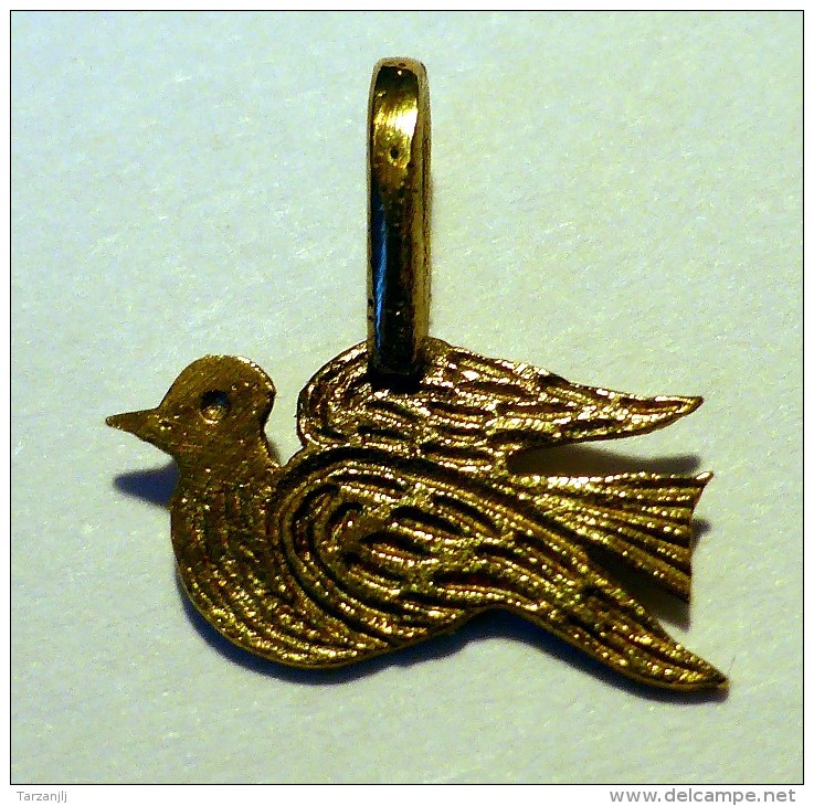 Pendentif "Colombe"  Or (9 Carats) 0,35gr. - Hangers