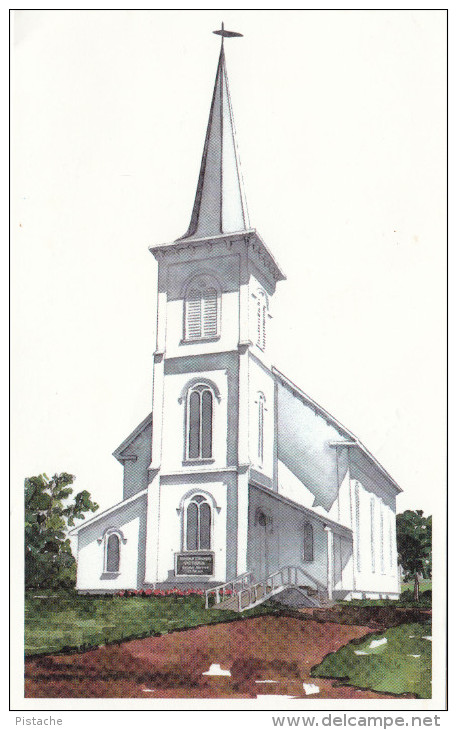 Prince Edward Island Canada PEI - United Church - Victoria - Written In 2010 - 2 Scans - Otros & Sin Clasificación