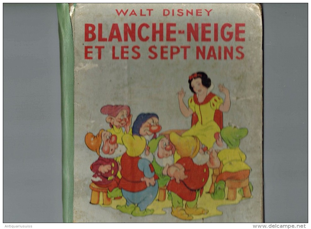 Walt Disney - Blanche - Neige Et Les Sept Nains 1938 - Gimm - Hachette - Disney